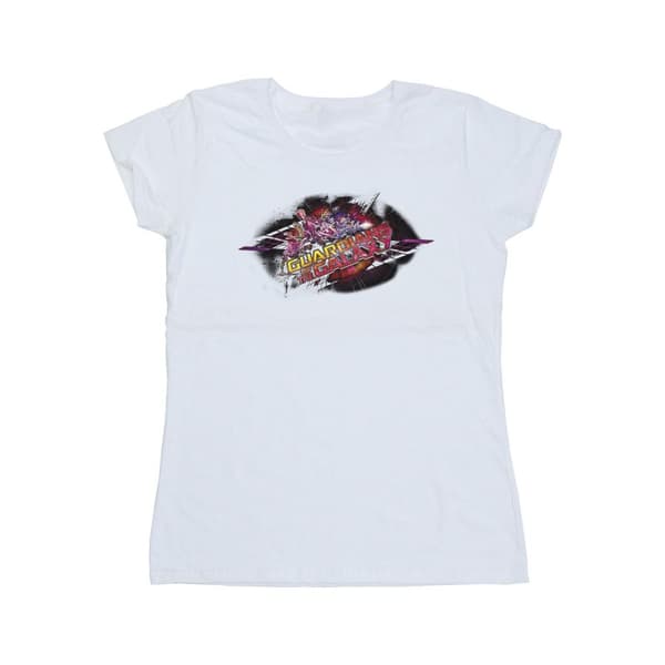 Marvel Womens/Ladies Guardians Of The Galaxy Group Pose Cotton T-Shirt