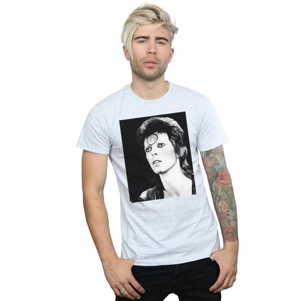 David Bowie Ziggy Looking T-shirt för herrar