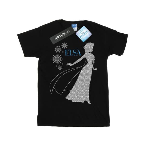 Disney Pojkar - Frozen Elsa Christmas Silhouette T-shirt