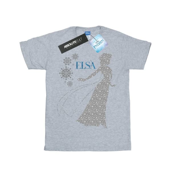 Disney Pojkar - Frozen Elsa Christmas Silhouette T-shirt