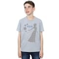 Miniatyrbild 2 av 5: Disney Pojkar - Frozen Elsa Christmas Silhouette T-shirt