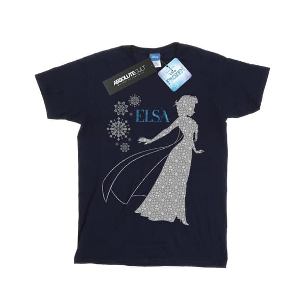 Disney Pojkar - Frozen Elsa Christmas Silhouette T-shirt