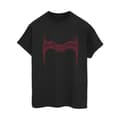 Miniatyrbilde 1 av 3: Marvel Womens/Ladies Doctor Strange Wanda Crown Cotton Boyfriend T-Shirt