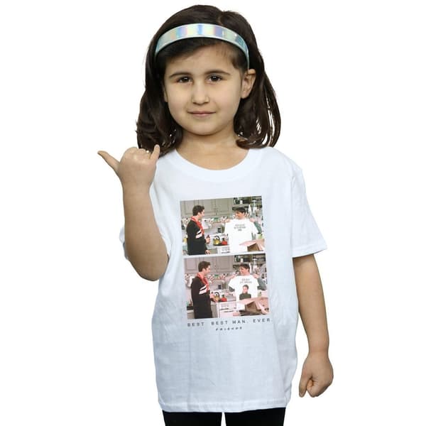 Friends Girls Best Best Man Ever Cotton T-Shirt