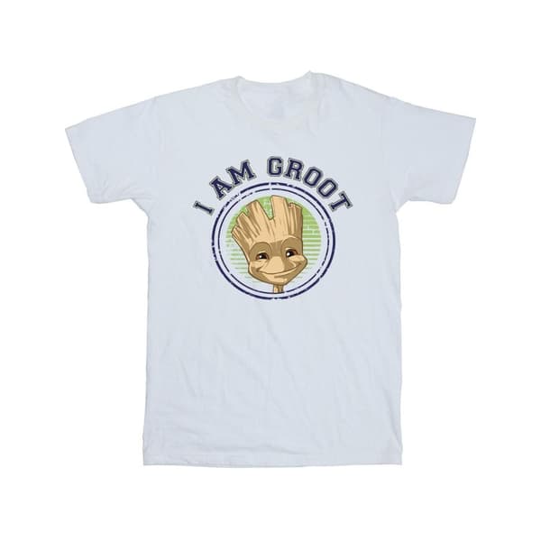 Guardians Of The Galaxy Flickor Groot Varsity Bomulls-T-shirt