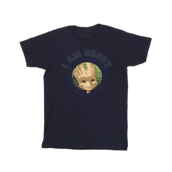 Guardians Of The Galaxy Flickor Groot Varsity Bomulls-T-shirt