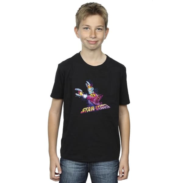 Marvel Pojkar Guardians Of The Galaxy Abstrakt Star Lord T-shirt