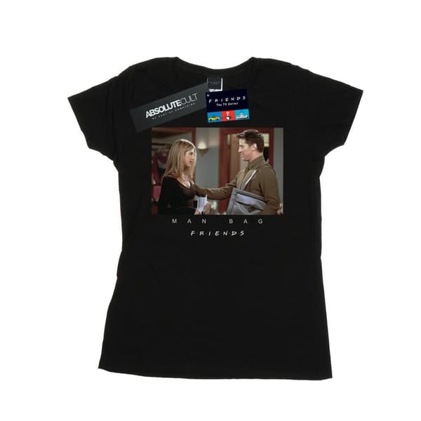 Friends Womens/Ladies Man Bag Cotton T-Shirt