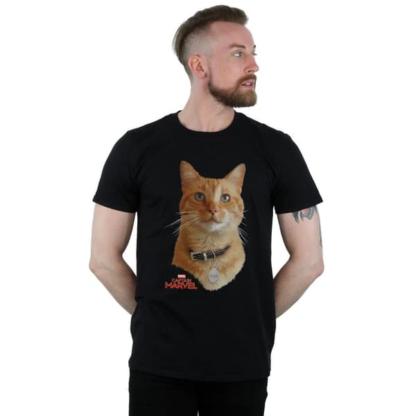 Marvel Captain Marvel t-shirt med gåsfotografi för herrar