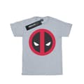 Miniatyrbild 1 av 5: Marvel Dam/Tjej - Deadpool - Boyfriend-t-shirt i bomull med stor ren logotyp