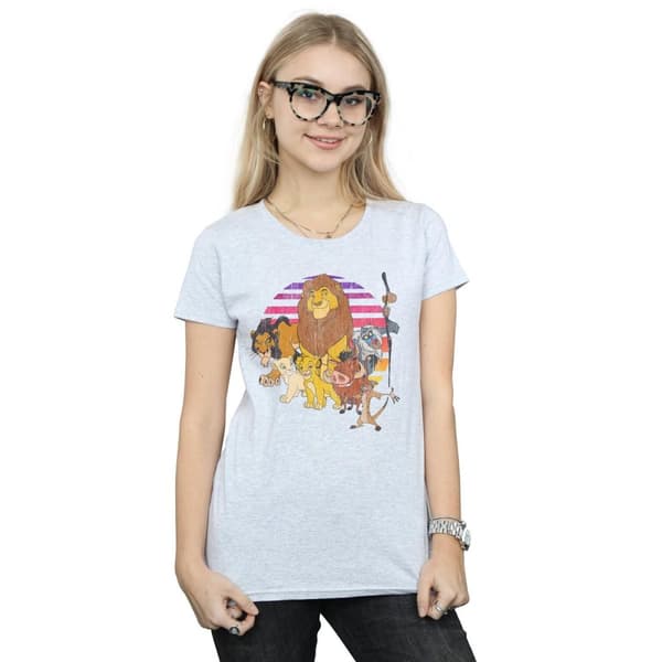 Disney Womens/Ladies The Lion King Pride Family Cotton T-Shirt