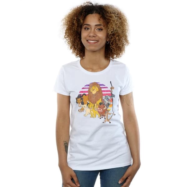 Disney Womens/Ladies The Lion King Pride Family Cotton T-Shirt