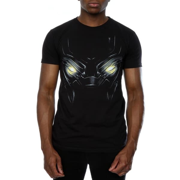 Marvel T-shirt med Black Panther-ögon för herrar