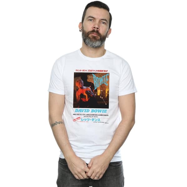 David Bowie Mens Asian Poster T-Shirt