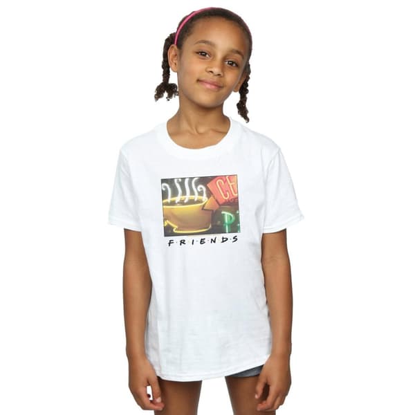 Friends Central Perk Homage bomulls-T-shirt för flickor
