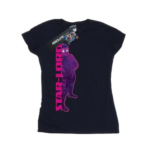 Marvel Womens/Ladies Guardians Of The Galaxy Star Lord Splice Cotton T-Shirt