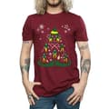 Miniatyrbild 3 av 5: Elf T-shirt med julgran för herrar