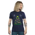 Miniatyrbild 2 av 5: Elf T-shirt med julgran för herrar