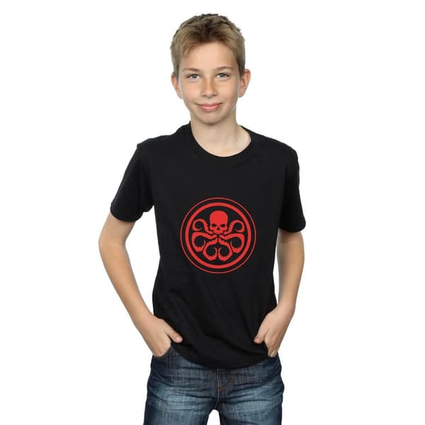 Marvel Boys Hydra Logo T-Shirt