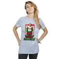 Miniatyrbild 2 av 5: Elf Dam/Tjej OMG Santa Boyfriend-T-shirt i bomull