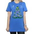 Miniatyrbilde 3 av 5: Elf Womens/Ladies Christmas Tree Cotton Boyfriend T-Shirt