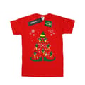 Miniatyrbilde 1 av 5: Elf Womens/Ladies Christmas Tree Cotton Boyfriend T-Shirt