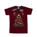 Miniatyrbilde 1 av 5: Elf Womens/Ladies Christmas Tree Cotton Boyfriend T-Shirt
