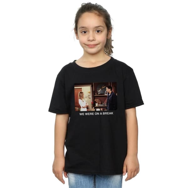 Friends Girls - We Were On A Break - T-shirt i bomull med foto