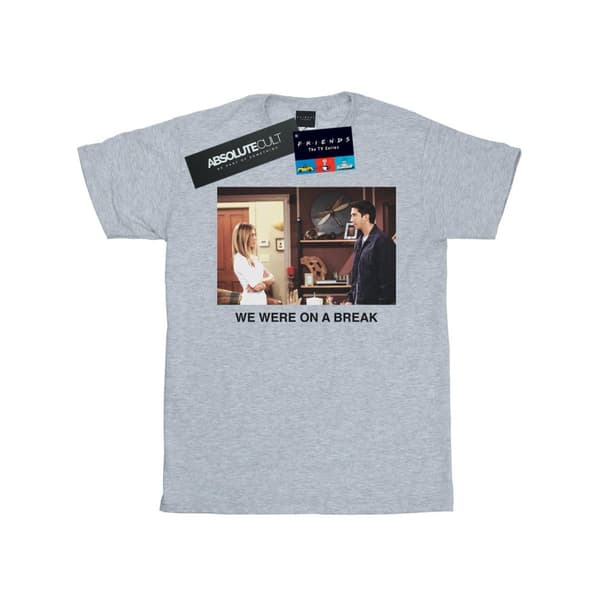 Friends Girls - We Were On A Break - T-shirt i bomull med foto Sports Grey 5-6 Years