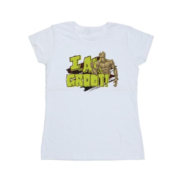 Guardians Of The Galaxy Dam/Tjej - I Am Groot - Bomulls-T-shirt