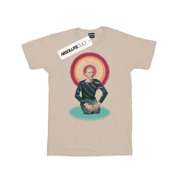 David Bowie Womens/Ladies Kneeling Halo Cotton Boyfriend T-Shirt