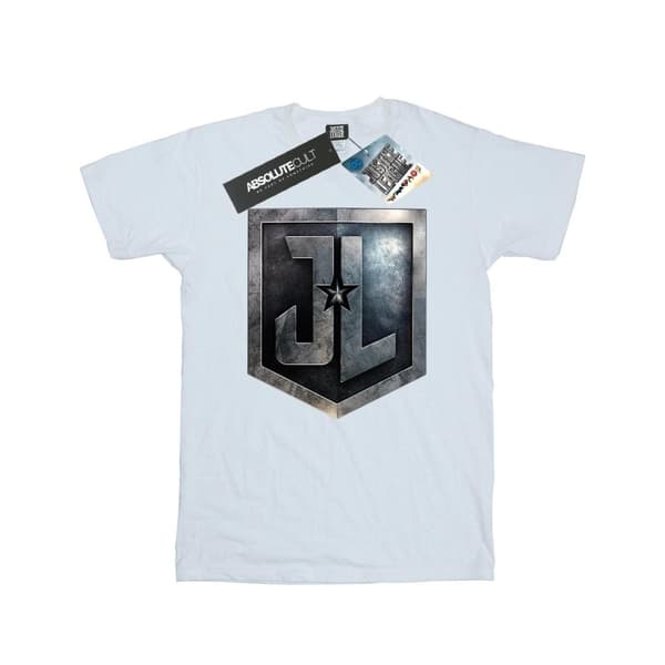 DC Comics T-shirt med sköld från Justice League-filmen för pojkar