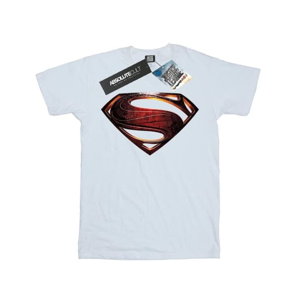 DC Comics Girls Justice League Movie Superman Emblem Cotton T-Shirt