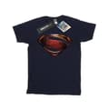 Miniatyrbilde 1 av 5: DC Comics Girls Justice League Movie Superman Emblem Cotton T-Shirt