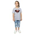 Miniatyrbilde 4 av 5: DC Comics Girls Justice League Movie Superman Emblem Cotton T-Shirt
