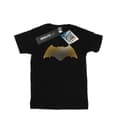 Pikkukuva 1 / 5: DC Comics Girls Justice League Movie Batman Logo Textured Cotton T-Shirt