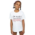 Miniatyrbild 2 av 3: Friends T-shirt i bomull med julstrumpelogo för flickor