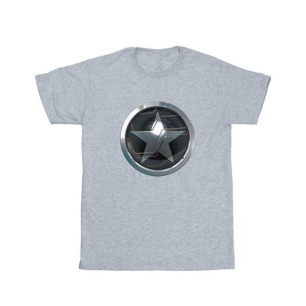 Marvel Pojkar - The Falcon And The Winter Soldier - T-shirt med stjärnor på bröstet Sports Grey 12-13 Years