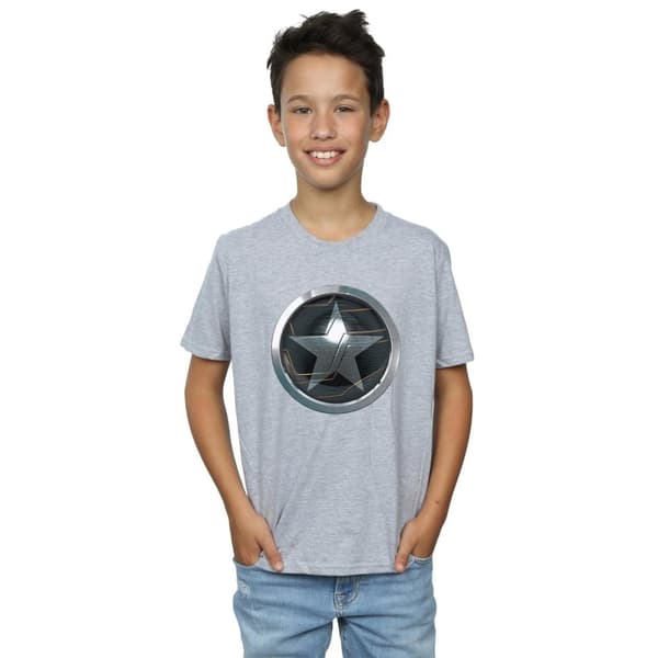 Marvel Pojkar - The Falcon And The Winter Soldier - T-shirt med stjärnor på bröstet
