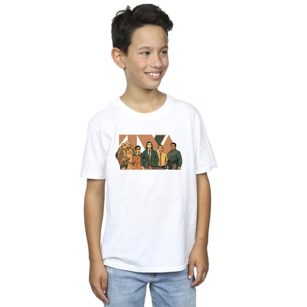 Marvel Boys Loki TVA Group T-Shirt