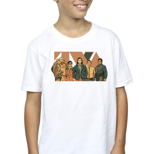 Marvel Boys Loki TVA Group T-Shirt