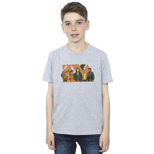 Marvel Boys Loki TVA Group T-Shirt