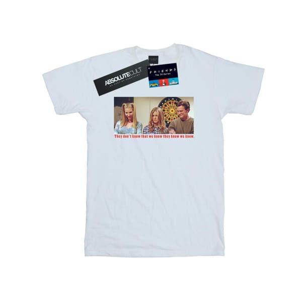 Friends Womens/Ladies They Don´t Know That We Know Cotton Boyfriend T-Shirt