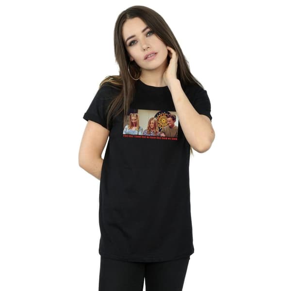 Friends Womens/Ladies They Don´t Know That We Know Cotton Boyfriend T-Shirt