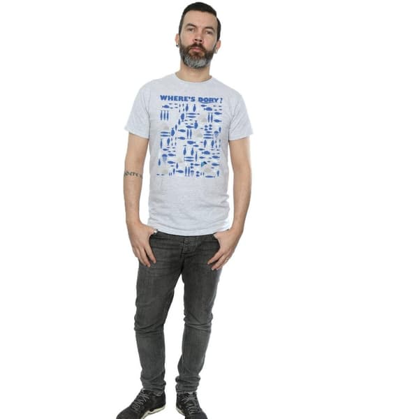 Disney Mens Finding Dory Var är Dory? T-shirt