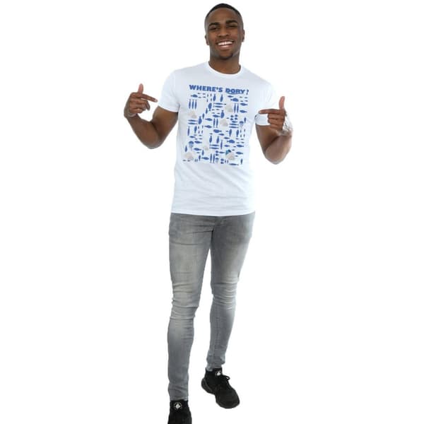 Disney Mens Finding Dory Var är Dory? T-shirt