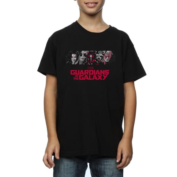 Marvel Boys Guardians Of The Galaxy Team Logo T-Shirt