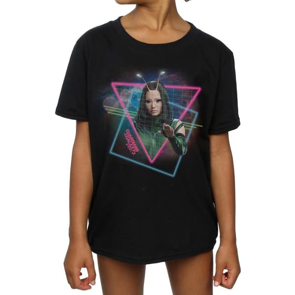 Marvel Girls Guardians Of The Galaxy Neon Mantis Cotton T-Shirt