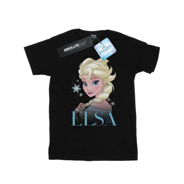 Disney Frozen Elsa Snowflake Portrait T-shirt för pojkar