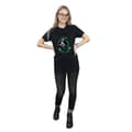 Miniatyrbild 4 av 5: DC Comics Dam/Lady Catwoman Piska Bomull Boyfriend T-shirt